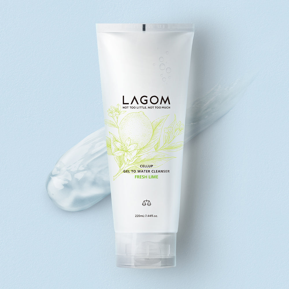 ラゴム ジェルトゥウォーター クレンザー(FRESH LIME)(朝用洗顔)