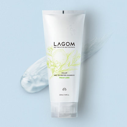 ラゴム ジェルトゥウォーター クレンザー(FRESH LIME)(朝用洗顔)