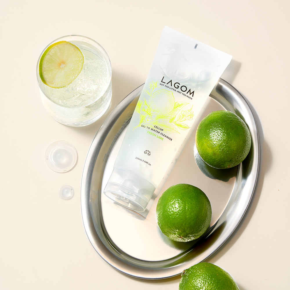 ラゴム ジェルトゥウォーター クレンザー(FRESH LIME)(朝用洗顔)