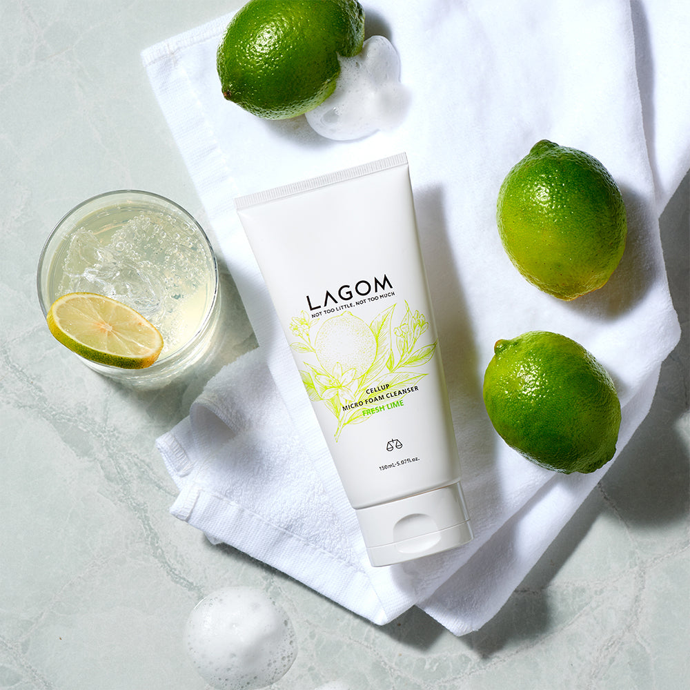 ラゴム マイクロフォーム クレンザー(FRESH LIME)(夜用洗顔)