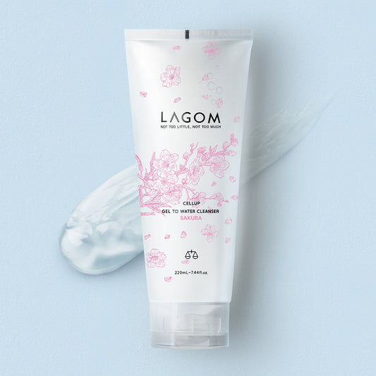 ラゴム ジェルトゥウォーター クレンザー(SAKURA)(朝用洗顔)