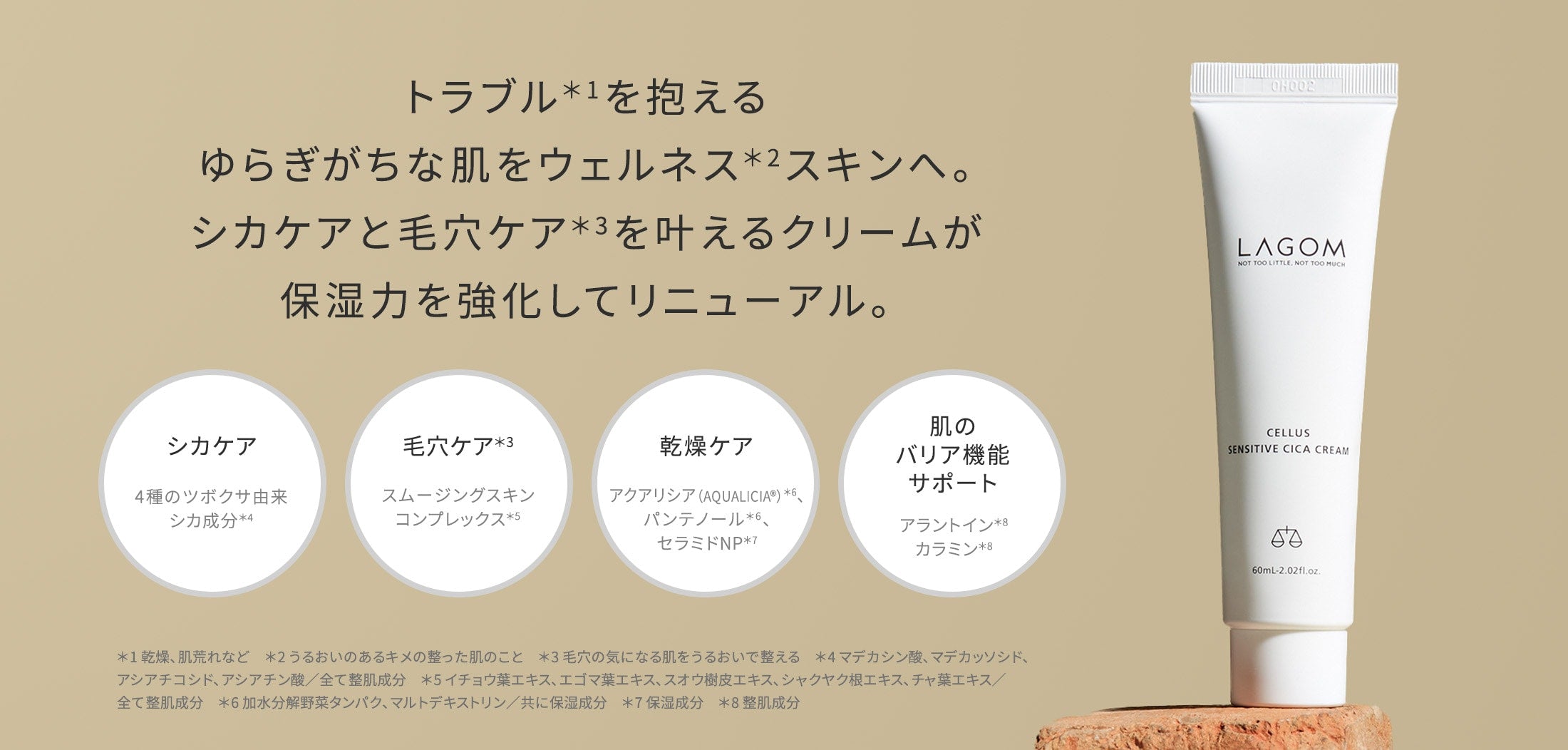 ラゴム センシティブ シカクリーム – LAGOM〈ラゴム〉公式オンラインストア