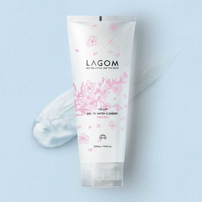 ラゴム ジェルトゥウォーター クレンザー(SAKURA)(朝用洗顔)