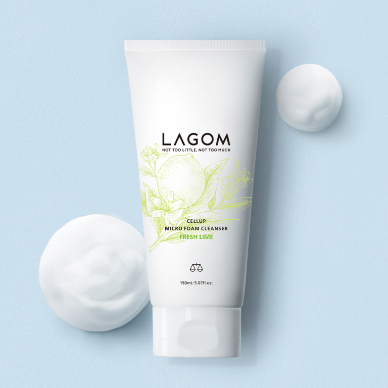 ラゴム マイクロフォーム クレンザー(FRESH LIME)(夜用洗顔)