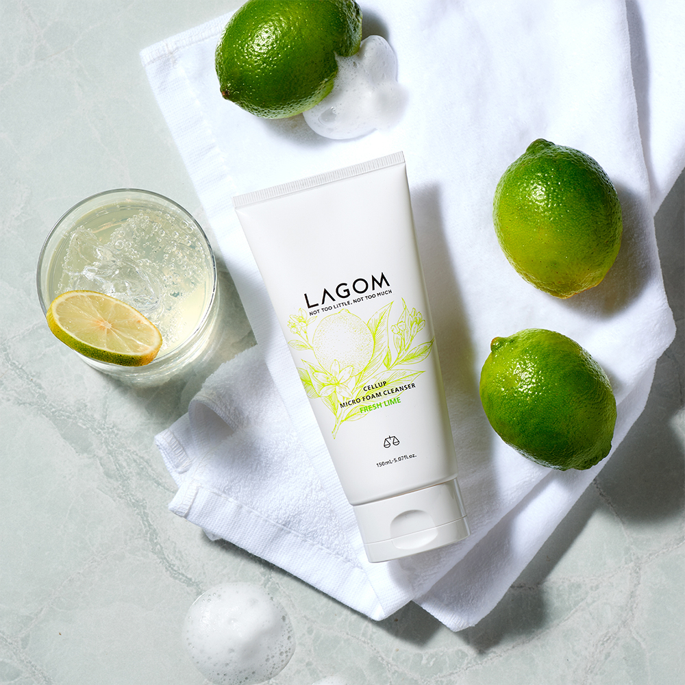 ラゴム マイクロフォーム クレンザー(FRESH LIME)(夜用洗顔)