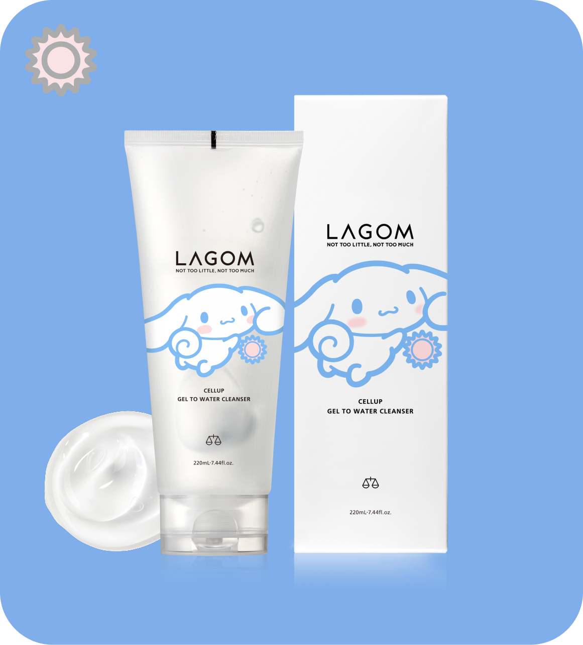 〈シナモロール〉ジェルトゥウォーター クレンザー